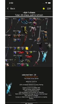 poeprices - Path of Exile item android App screenshot 4